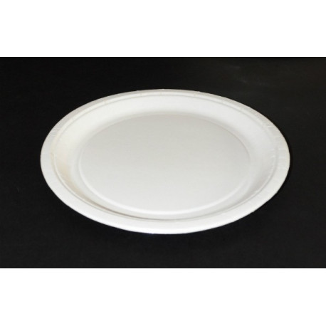 Papptaldrik 23cm valge, 25tk/pk