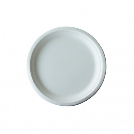 Papptaldrik 18cm valge, 50tk/pk, biolagunev