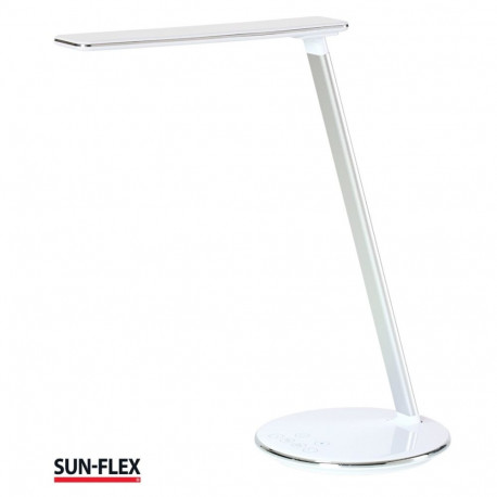 Valgusti SUN-FLEX QLITE, valge 103100, H-35cm, integreeritud LED 5W, 200-800Lux, 2800-5600K, puutetu