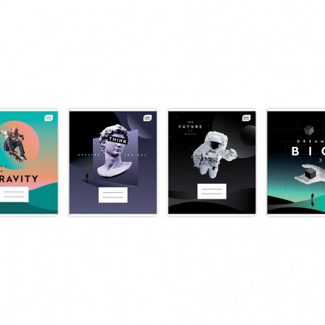 Kaustik 165x208 48 lehte, 23joont Office assortii Interdruk