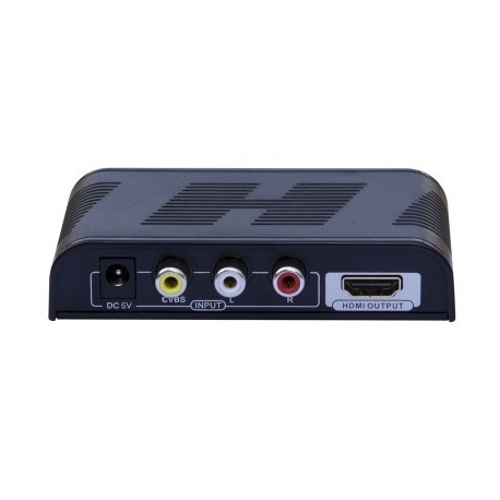 Konverter TECHLY 103847 Techly RCA composite video + audio stereo L/R to HDMI converter adapter F/F