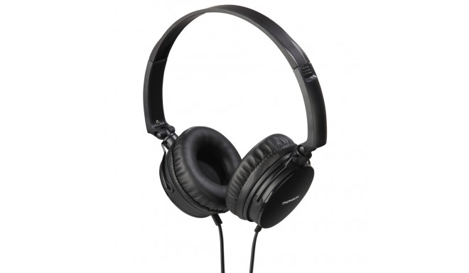 Kõrvaklapid+mikrofon Thomson HED2207BK headphones, on-ear 40mm, black/must, 4-pin 3.5mm Stereo, mikr