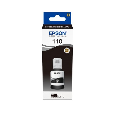 Epson tint 110 C13T03P14A Bottle XL 120ml 6000lk EcoTank, must