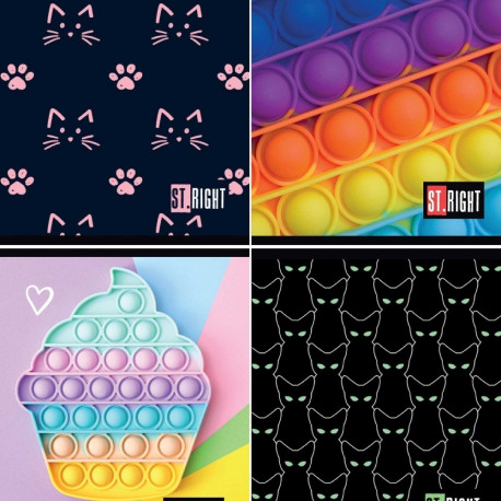 Koolivihik A5+(170x230) 20joont, 12 lehte, Mitu on, 4 motiivi