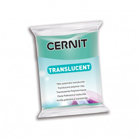 Polümeersavi Cernit Translucent 56g 620 emerald