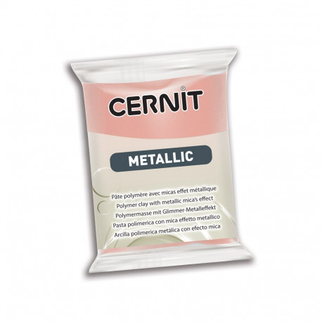 Polümeersavi Cernit Metallic 56g 052 pink gold