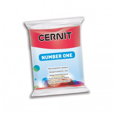 Polümeersavi Cernit No.1 56g 463 deep  red -punane