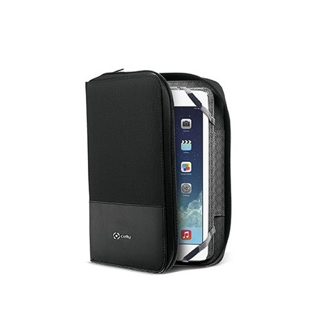 Tahvelarvuti kott Celly Executive 24 universaalne 7-8" must, kunstnahk, nylon