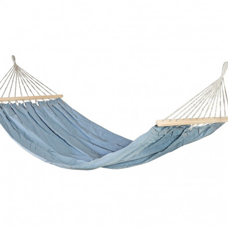 Rippkiik DENIM 20633, 127x230/320cm, küljetasku, max 120kg/100% puuvill, sinine KAUPLUSE NÄIDIS