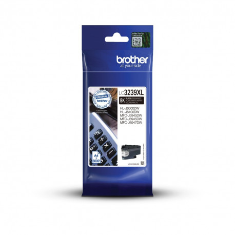 Brother tint LC3239XLBK High Yield 6000lk HL-J6000DW/HL-J6100DW/MFC-J5945DW/MFC-J6945DW, must