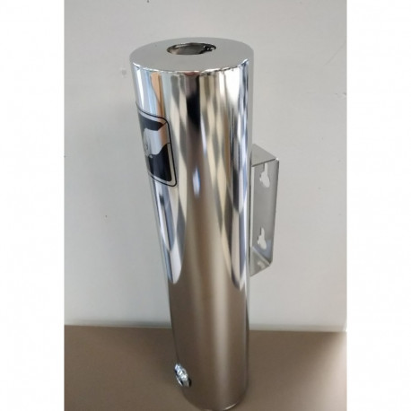 Tuhatoos MINI/350mm, seina külge kinnitatav/ roostevaba, lukustatav