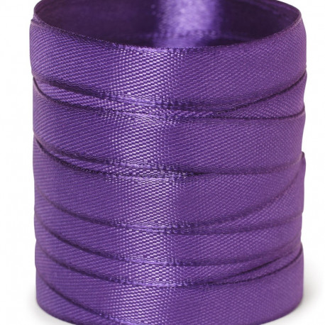 Käsitööpael satiin 10mm x 30m, lilla