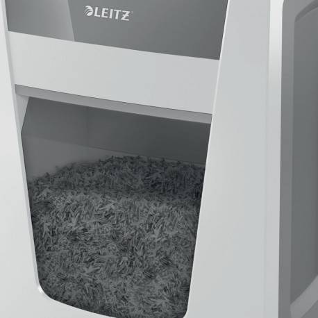 Paberipurustaja Leitz IQ Office Pro - P5(2000tk - 2x15mm) 15lehte 240min 30L(kuni 300lehte) AntiJam