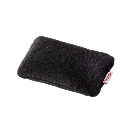 Randmetugi hiirele Hama "Mouse" Wrist Rest ,must, masseeriv, tekstiilkattega, 134x9x96mm