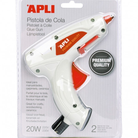 Liimipüstol Apli Premium 7,5mm 20W + 2 liimipulka