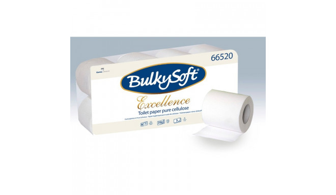 Tualettpaber BulkySoft Excellence 3-kihiline 8 rulli/pk (28,75m/rullis)
