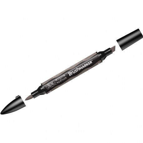 Marker W&N Brushmarker WG4 hall (warm grey 4)