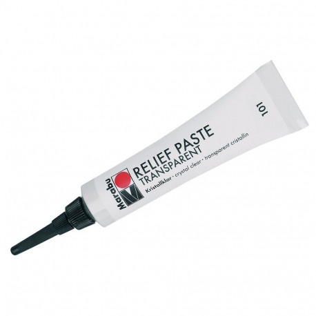 Klaasivärvi kontuur Marabu 20ml 101 kristallselge