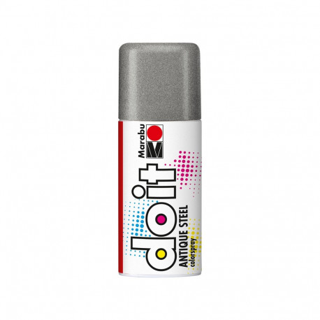Aerosoolvärv do it Antique Steel 150ml 781 silver