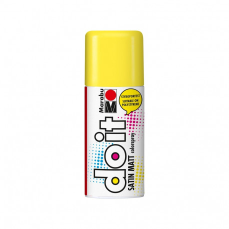 Aerosoolvärv do it Satin Matt 150ml 220 sunshine yellow