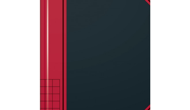 Märkmik A7 5x5 ruut, 96l raamatköide, kõva kaas, China, Brunnen