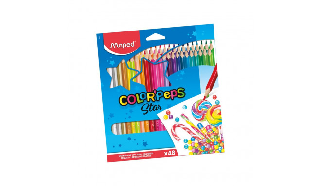Värvipliiats Color Peps 48 värvi pakis, Maped