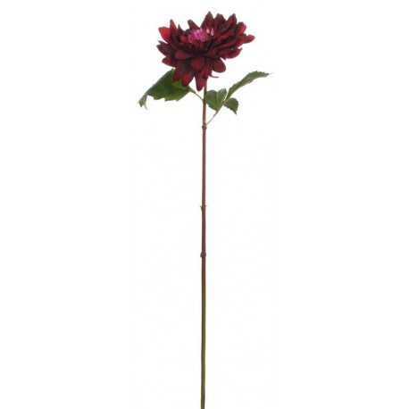 Kunstlill LIILIA STAR klaasist vaasis, kimp/ punakaslilla105cm