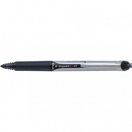 Tindipliiats Pilot Hi-Tecpoint V5 RT ,must, 0,5mm/joon 0,25mm, arhiivipüsiv ISO14145-2