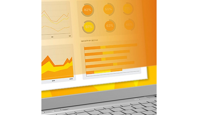 3M privaatsusfilter GPF10,1 130.0x221.1mm 10,1" 16:9 Wide, kuldne