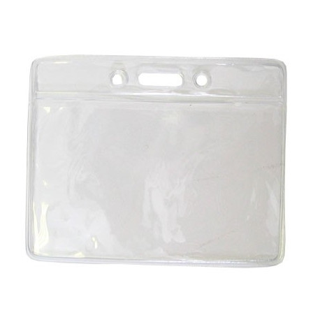 Kaardihoidja PVC-tasku 54x86mm (67x107välismõõt), horisontaalne, riputusaasaga(1820-1000)