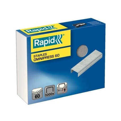 Klambrid Rapid Omnipress 60, 60 lehte, 1000 tk/pk