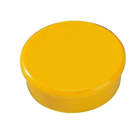 Tahvlimagnet 38mm kollane, 2-ne kmplekt,Dahle