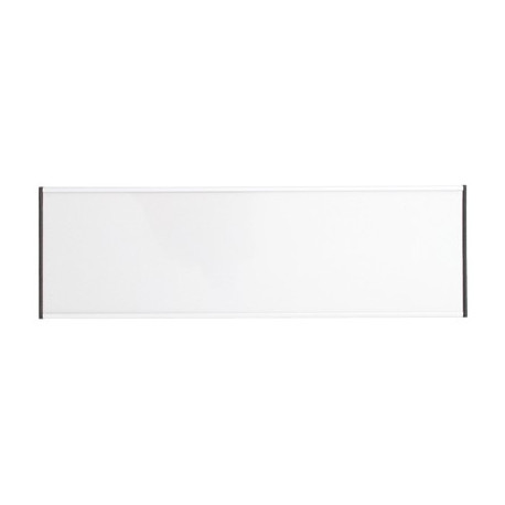 Uksesilt tekstile, suur 30.93.1- 93x300mm/ 30.93 anod. alum. + kile