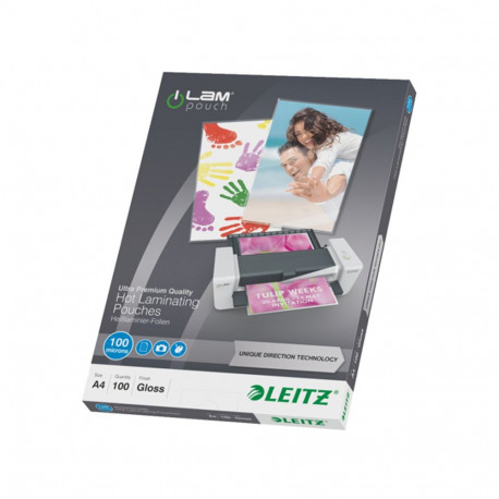 Lamineerimistaskud Leitz UDT A4, 100mic, 100tk