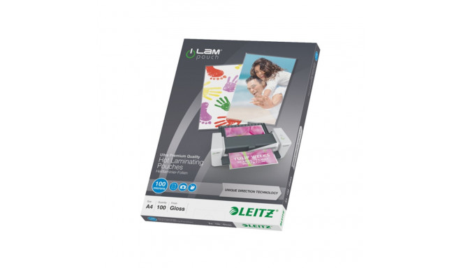 Lamineerimistaskud Leitz UDT A4, 100mic, 100tk