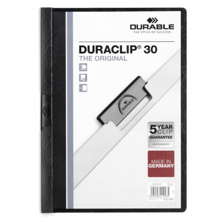 Kiillukuga kaaned Durable DURACLIP® Original 30, must (2 tk)