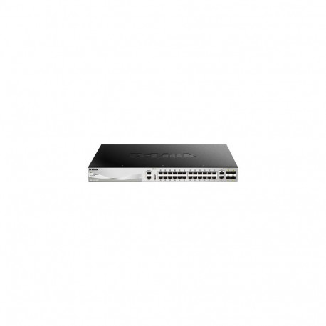D-Link DGS-3130-30TS/E network switch Managed L3 Gigabit Ethernet (10/100/1000) Grey