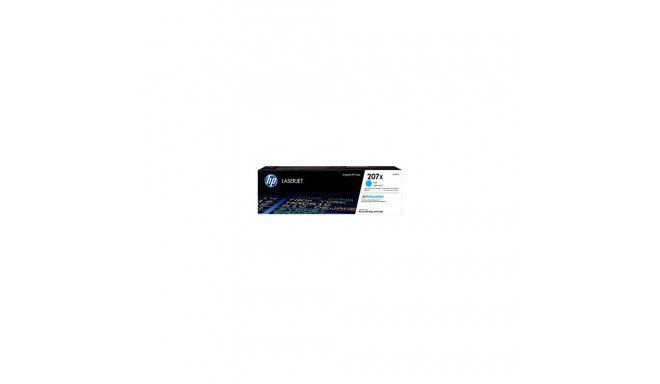 HP 207X High Yield Cyan Original LaserJet Toner Cartridge