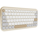 "ASUS KW100 Tastatur beige"
