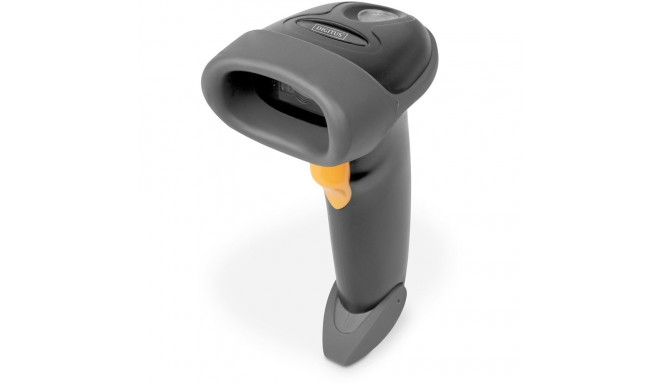 "DIGITUS Barcode Handscanner 1D/2D Bluetooth QR-Code grau"