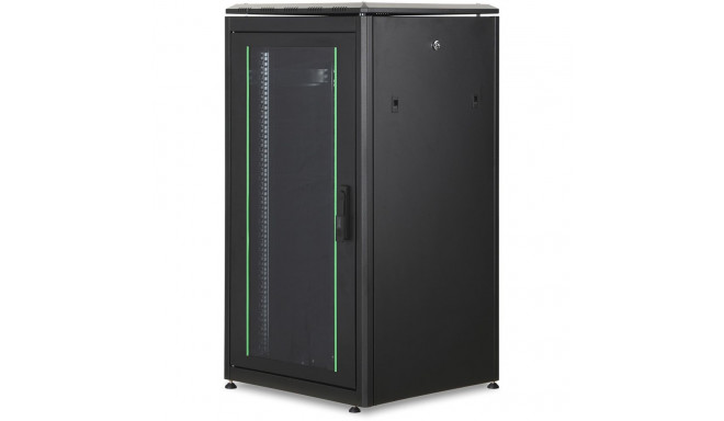 "DIGITUS Netzwerkschrank Unique 22HE 1164x600x600mm schwarz (Speditionsversand)"