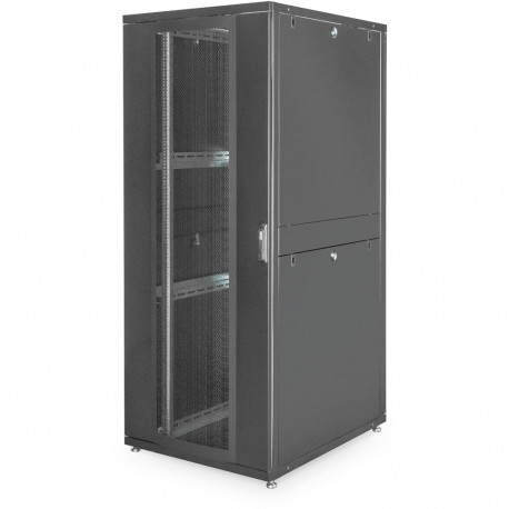 "DIGITUS Serverschrank Unique 42HE 2050x800x1000mm schwarz (Speditionsversand)"