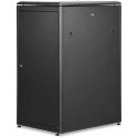 "DIGITUS Netzwerkschrank Unique 22HE 1164x600x800mm schwarz (Speditionsversand)"