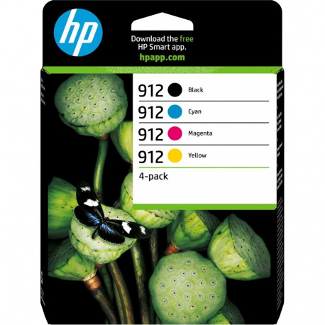 "HP 912 CMYK Original Ink Cartridge 4-Pack"