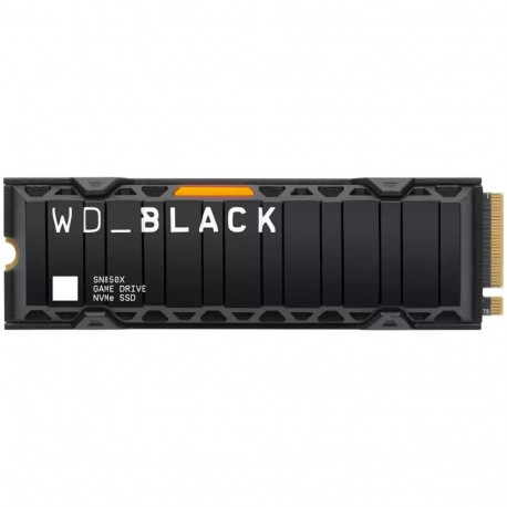 "M.2 WD Black 1TB SN850X NVMe Supremely Fast PCIe Gen4 x4 mit Khlkrper internal single-packed"