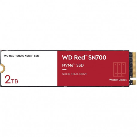 "2,5"" WD Red SN700 NVMe 2TB M.2 2280 PCIe Gen3 8Gb/s internal drive for NAS devices"