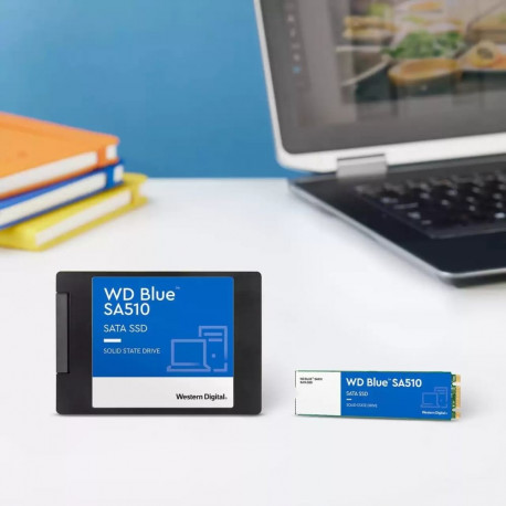 WD ssd Blue SA510 250GB M.2 2280 SATA III 6Gb/s sisemine üksikpakendis