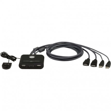 "ATEN CS22HF USB FHD HDMI Kabel Switch 2-Port"