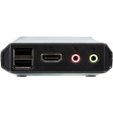 "ATEN CS22H 2-Port USB 4K HDMI KVM Switch"