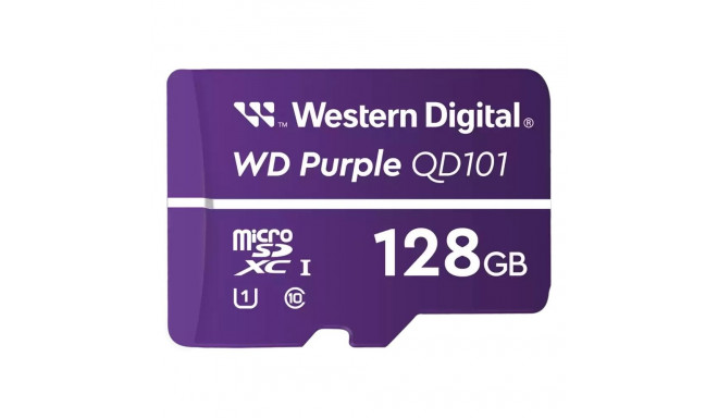 "CARD WD Purple 128GB Surveillance microSD XC Class - 10 UHS 1"